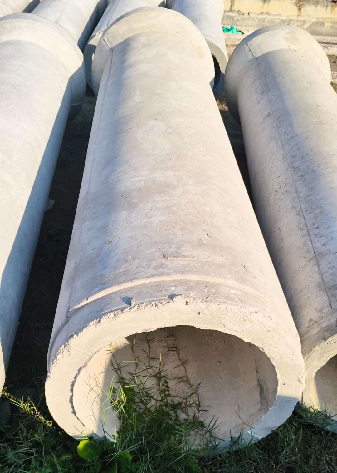 A modern industrial facility showing advanced pipe production